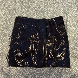 Danielle Guizio Black Mini Pencil Skirt Night Out